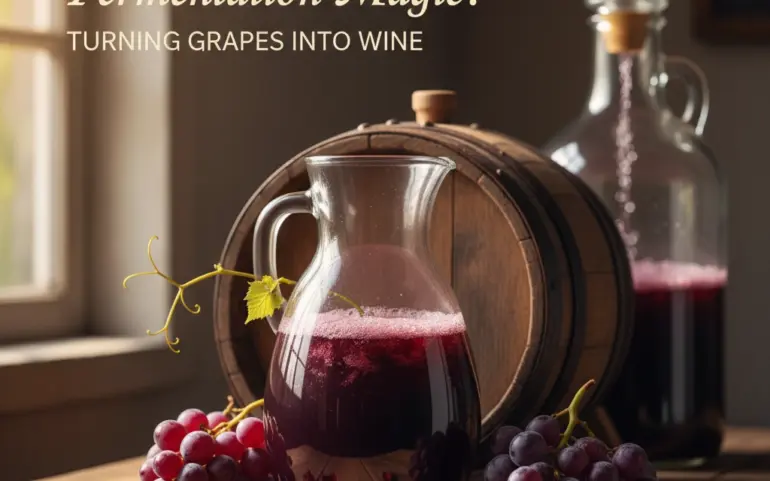 Fermentation Magic: Turning Grapes into Wine